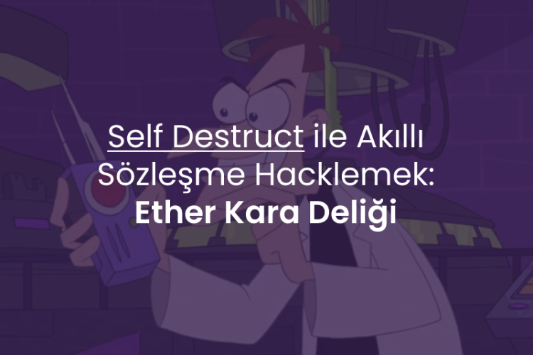 Self Destruct Nedir?